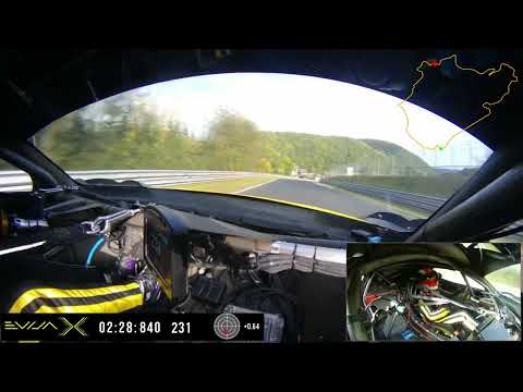 Evija X laps the Nürburgring Nordschleife