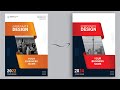 How to Create Corporate Flyer Design In Coreldraw - Poster design in corel draw | Awais Graphics