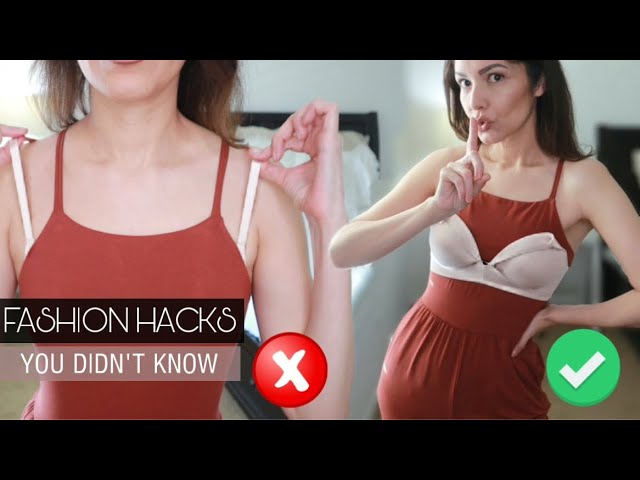 Fashion Hack For Diy Backless Bra 🙌🏻#fashionhacks #styletips #howto