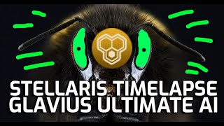 Stellaris - GLAVIUS ULTIMATE AI Timelapse - 24 Great Hive Minds in a Battle for the Galaxy!
