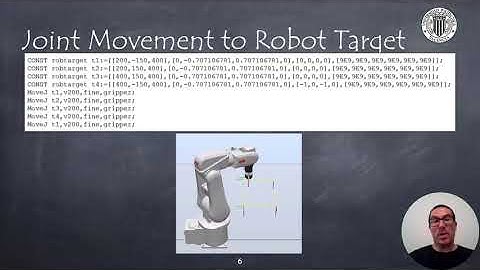 Motion Instructions | Programming in RAPID ABB Robots | Robotic Systems (OLD)