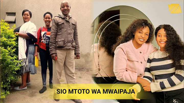 HAWA HAPA WAZAZI WA JOAN MTOTO WA MARTHA MWAIPAJA ! SIO MTOTO WAKE WA KUMZAA