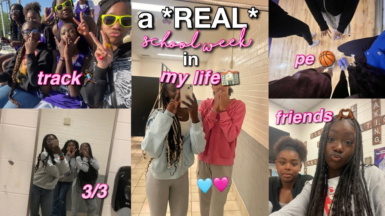 a REAL school week in my life *middle school vlog*📚📓