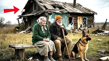 Abandoned by Children — Elderly Couple Turned a Ruined Mountain Cabin Into a Paradise
