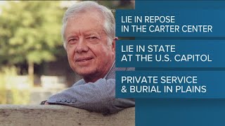 What we know so far about plans for Jimmy Carter memorials and observances