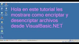 como Encriptar y Desencriptar archivos desde VisualBasic.Net