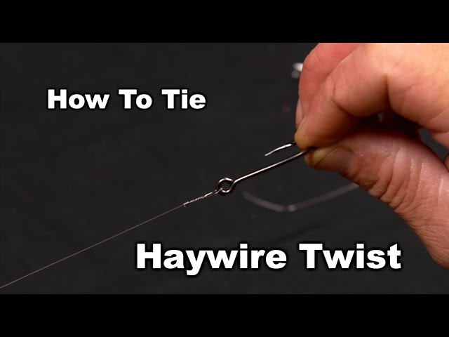 How To Tie The Haywire Twist- Saltwater Experience 
