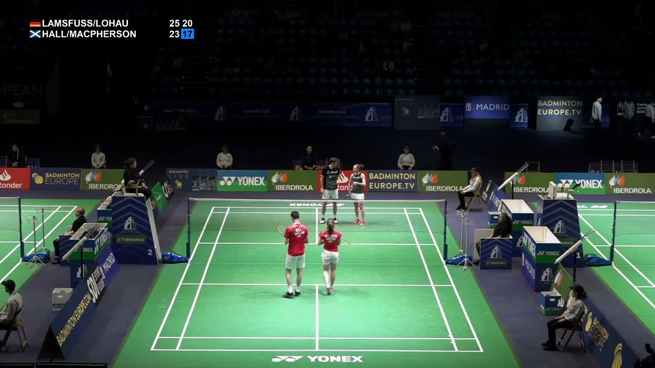 europe badminton live