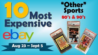 TOP 10 80s & 90s Other Sports Card Sales on eBay | Aug 23 - Sept 5, Ep 39e