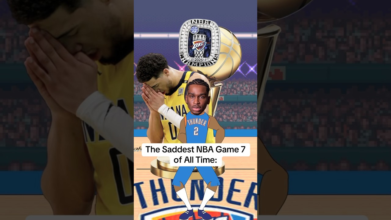 The Saddest NBA Finals Game 7 of All Time: 