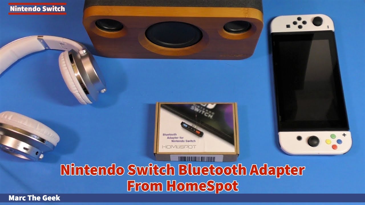 Nintendo Switch Bluetooth Adapter From HomeSpot - YouTube