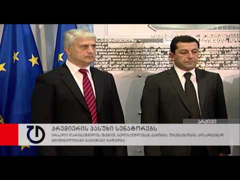 ღარიბაშვილის პასუხი სენატორების კრიტიკაზე