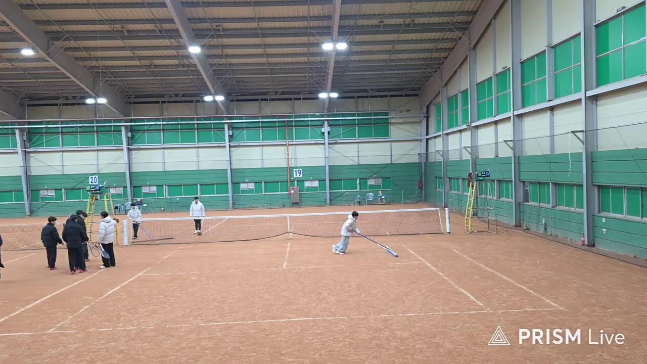 67회 유소년 소프트테니스  중등부 단체전  6강 홍성중 대 음성중