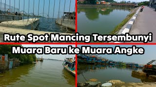 Penting‼️Rute ke Spot Mancing Muara Angke, Banyak spot mancingnya saat lewat dan tersembunyi‼️