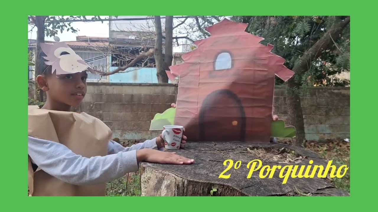 Curta-metragem: A verdadeira história dos três Porquinhos. 