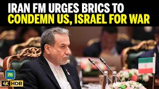 Iran’s FM Urges BRICS Nations In India To Condemn US And Israel Over Iran War