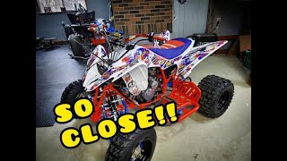 2021 Raptor 250 Race Bike Almost Done!!