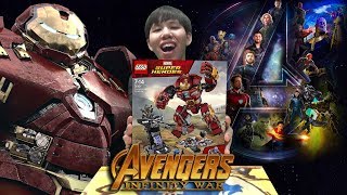 ต่อเลโก้ Avengers Infinity War ฮัคบัสเตอร์เข้าสู่สงคราม!!!【LEGO: The Hulkbuster Smash-Up】