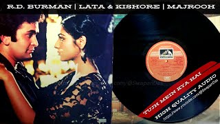 Tujh Mein Kya Hai Deewane | Kishore & Lata | BADE DIL WALA | R.D. Burman | Majrooh| HD Quality Audio