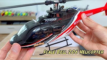 Bell 206 RC Helicopter | Unboxing & Maiden Flights | Yu Xiang F08 | Stirlingkit