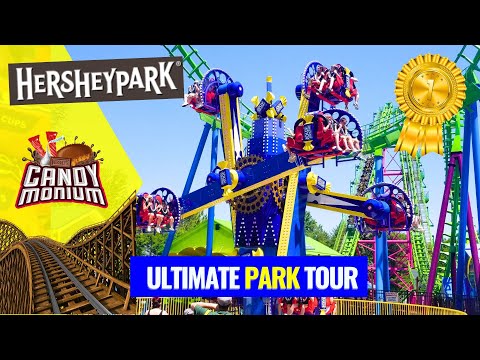 Hersheypark Tour - Hershey Pennsylvania Amusement Park - Ride Tour and Review