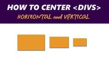 How to Center a Div Vertically and Horizontally