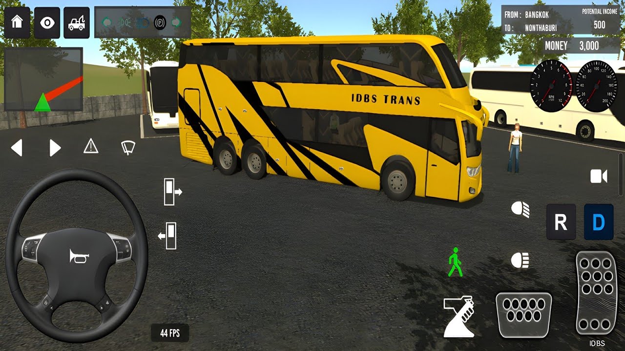 Indonesia's Most INSANE Coach Bus Driving Simulator - YouTube