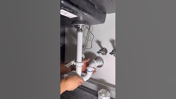 wash basin drainage pipe fitting with satisfied sounds #plumbers #plumbingfittings #pipefittings