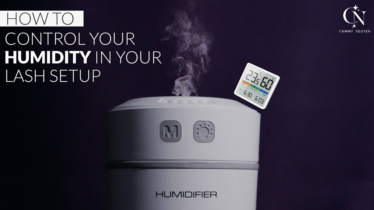 Using A Humidifier vs. Dehumidifier for your Lash Room