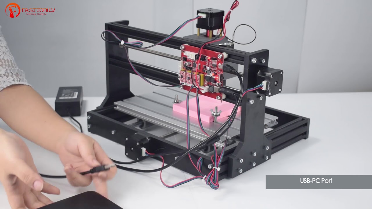 Operation of machines and software for CNC 3018 Pro 