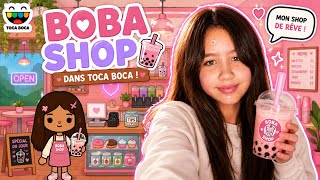 I BUILT MY OWN BOBA SHOP! 🧋💗 | Toca Boca World
