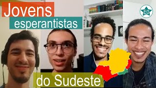 Jovens esperantistas do sudeste brasileiro! # Conversa Allan, Thiago e Lucca | Esperanto do ZERO!