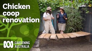 How to build a tunnel for your chickens | DIY Garden Projects | Gardening Australia