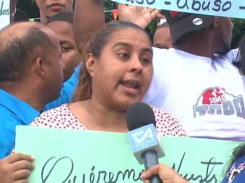 Protestan en María Auxiliadora por instalación de un Drink en el club del barrio