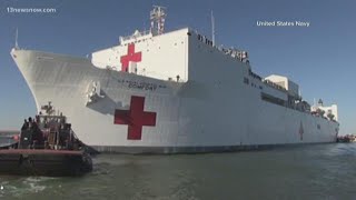 As COVID-19 cases rise, Navy prepare to send USNS Comfort to New York