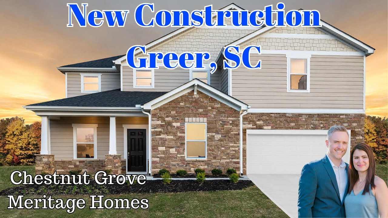 New Construction homes in Greer, SCChestnut Grove YouTube