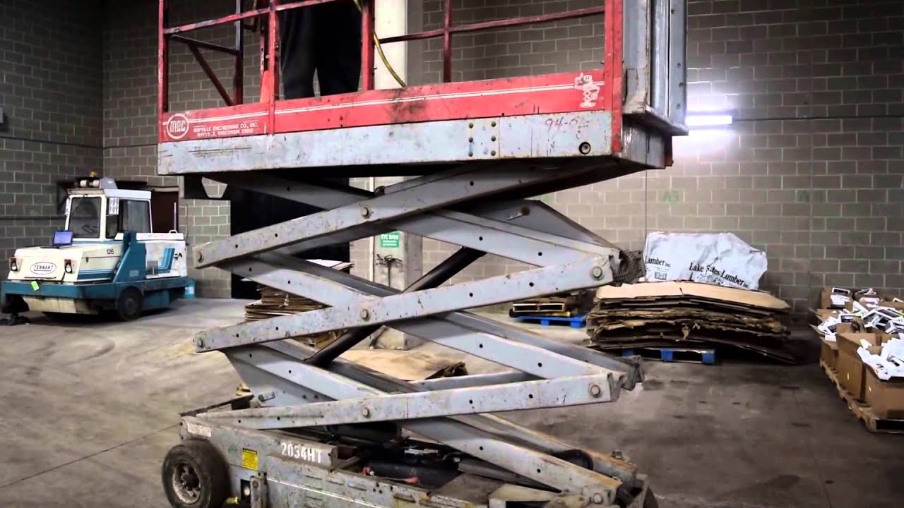 Mec 24' Scissor Lift YouTube