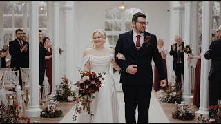 Abbie &amp; Charley’s Elegant Wedding at St Audries Park, Somerset | Luxury Orangery Wedding Film