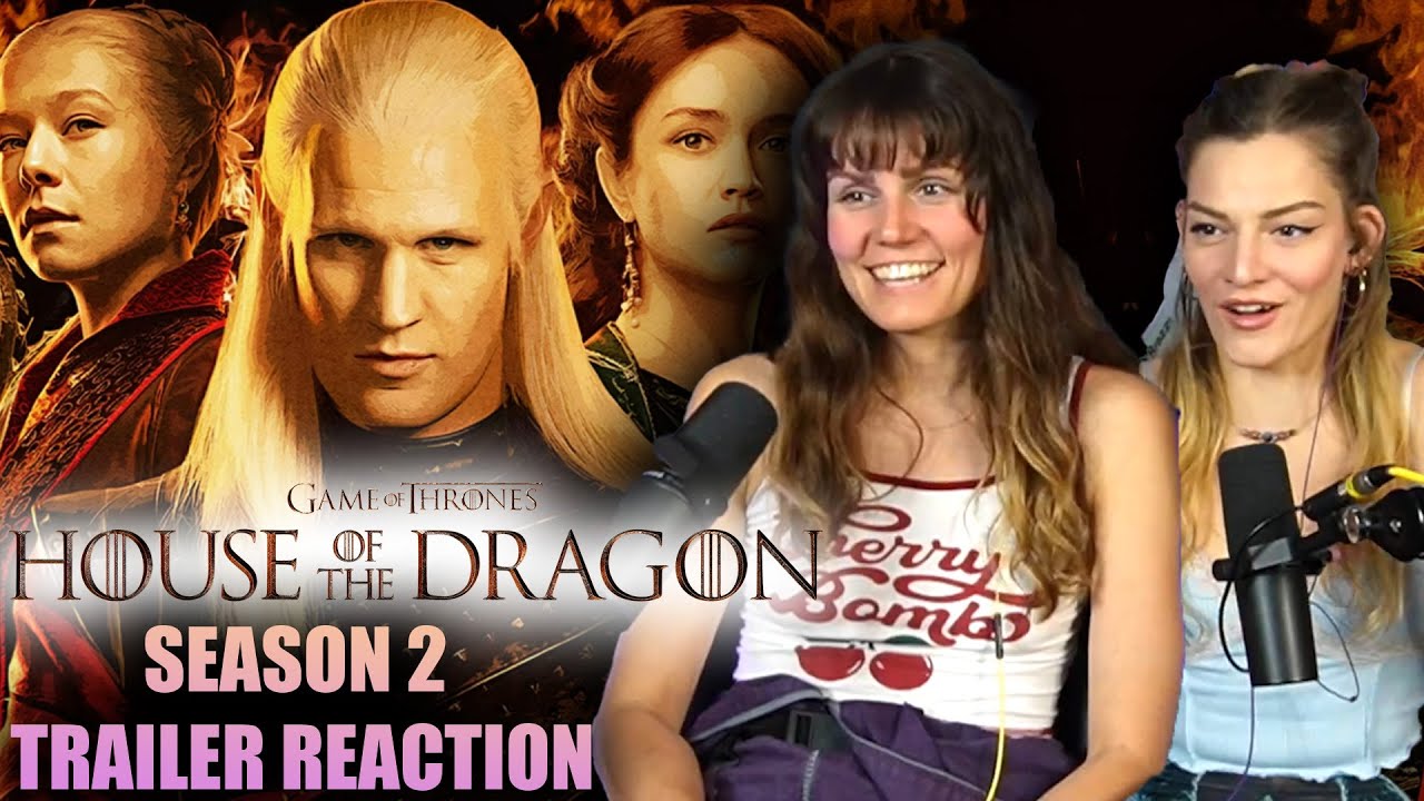 House of the Dragon SEASON 2 Official Green & Black Trailers REACTION