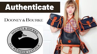 How to Authenticate Vintage Dooney & Bourke for Personal Use or to