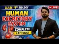 Complete Human Excretory System in One Shot 💯 | Class 11 Biology | LIVE