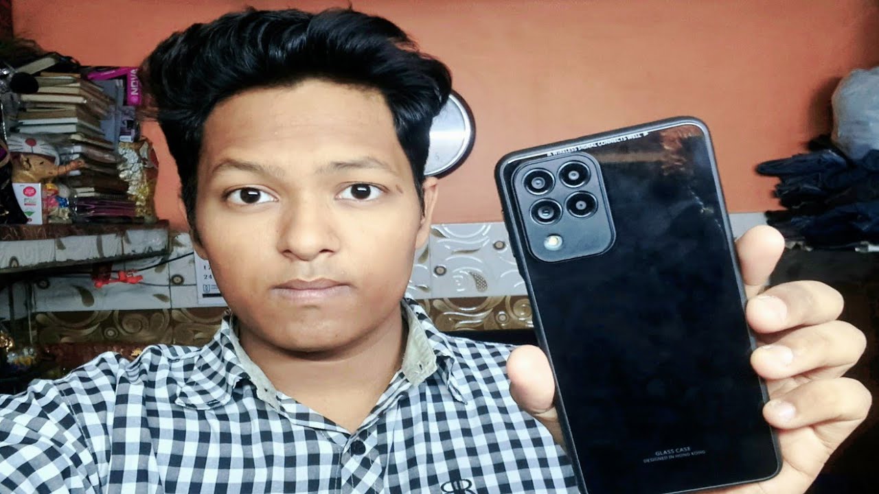 KWINE CASE Back Cover for Samsung Galaxy M53 5G (Black, Rugged Armor