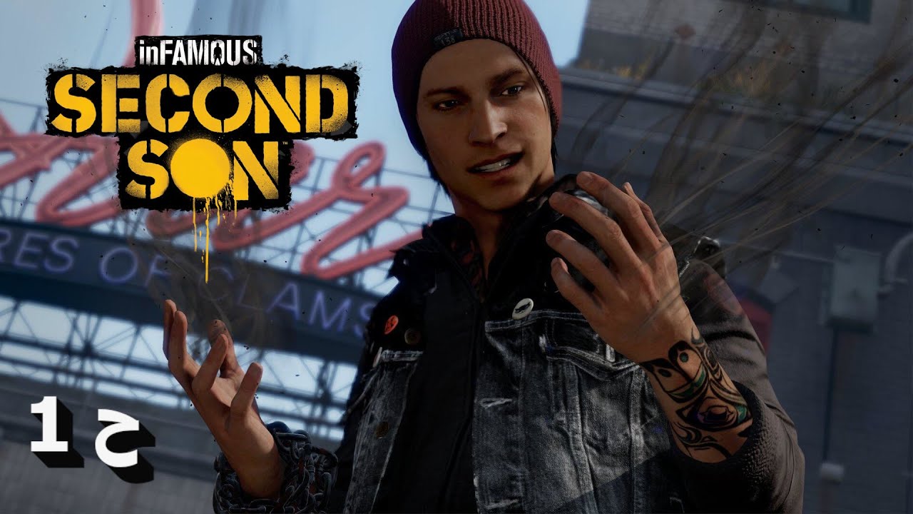 تختيم لعبة | inFamous SecondSon | الحصول علي قدرة الدخان | حلفة 01 ...