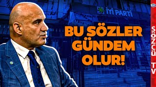 İYİ Parti'deki Başkanlık Yarışını Turhan Çömez Anlattı! 'HALA ŞANSLARI VAR'