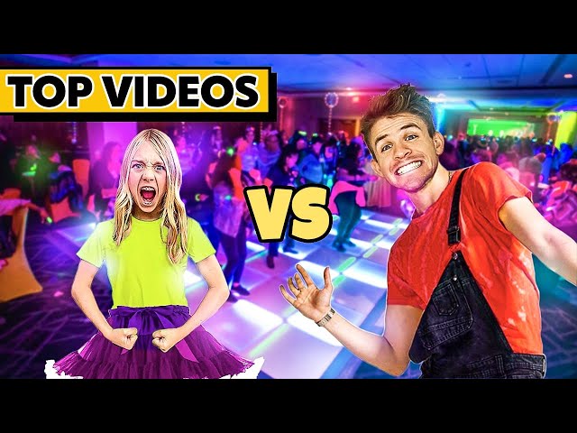 Extreme Family Dance Battles! | The LaBrant Fam class=