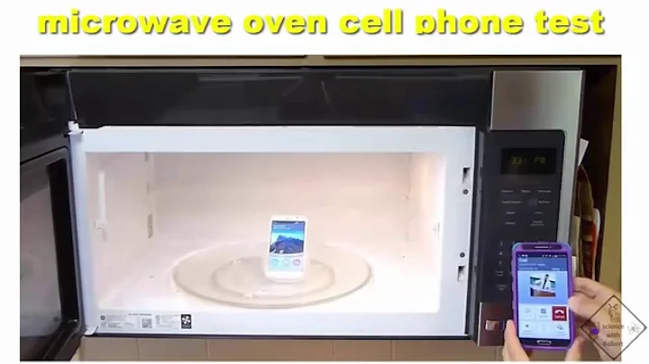 will a cell phone ring in a microwave oven a science with bobert video short