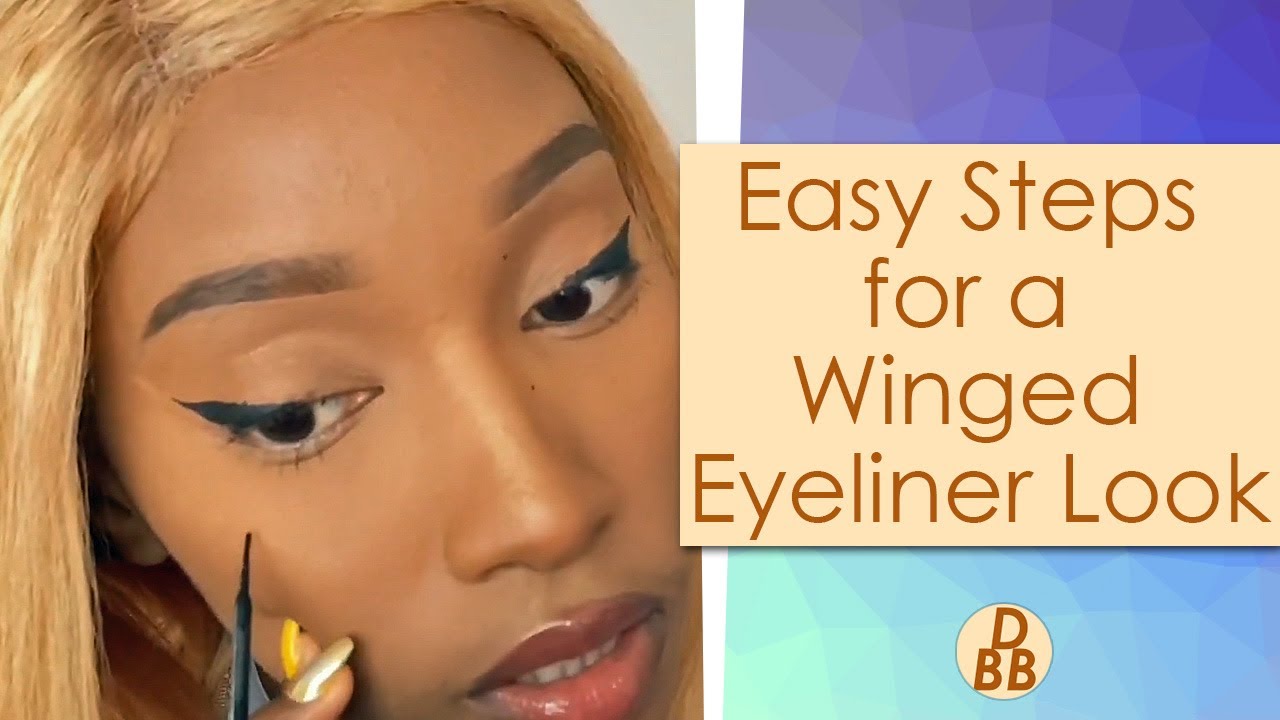 Winged Eyeliner Using Dots Easy Steps for a Winged Look Using Essence