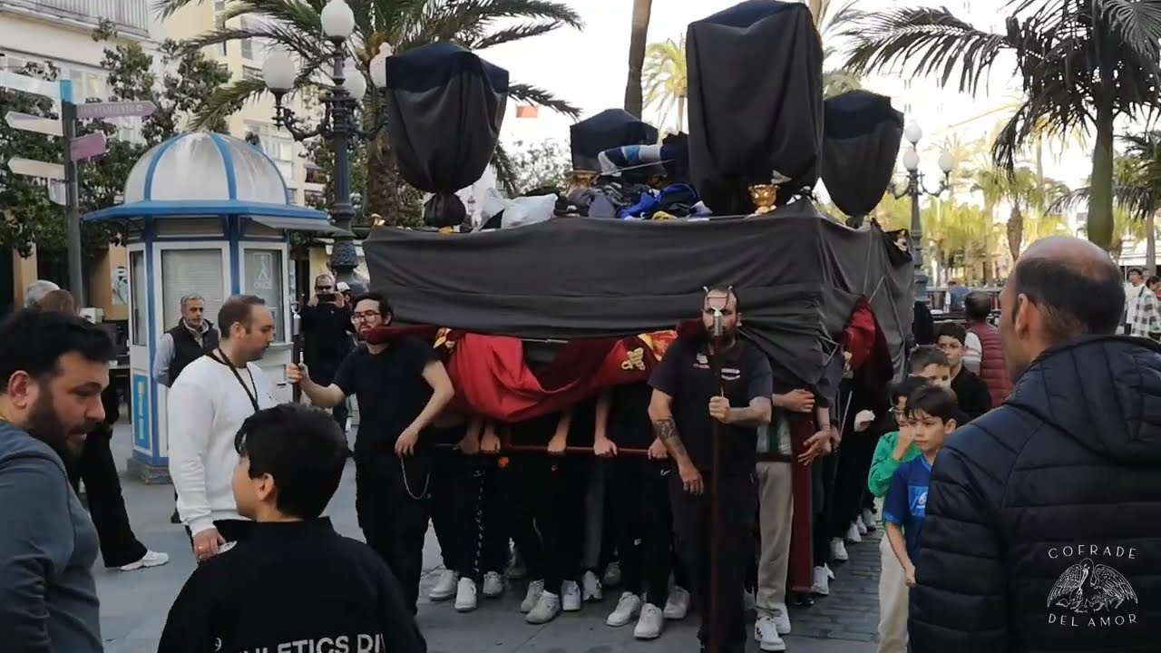 Traslado paso San Juan (Las Aguas), Cuaresma Cádiz 2025