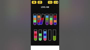 water sort puzzle level 498