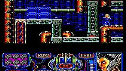 Space Moves 2020 - Amstrad CPC Plus & GX4000 version - Short gameplay Level 2